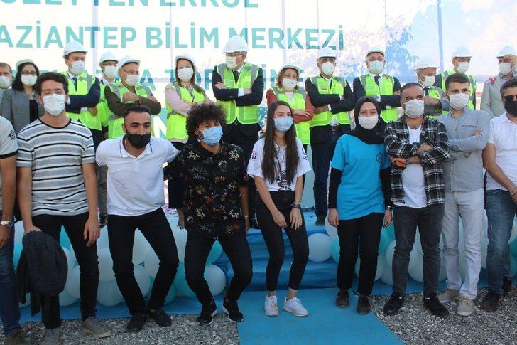 Müzeyyen Erkul Gaziantep Bilim Merkezi’nin temeli atıldı G2