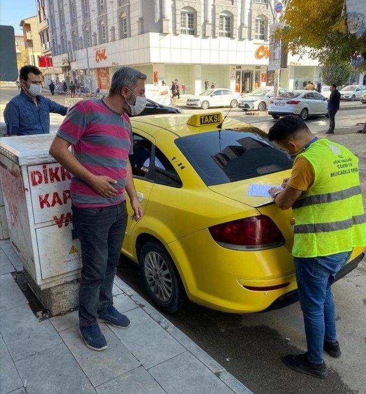 Ağrı’da korona virüs denetimleri devam ediyor G5