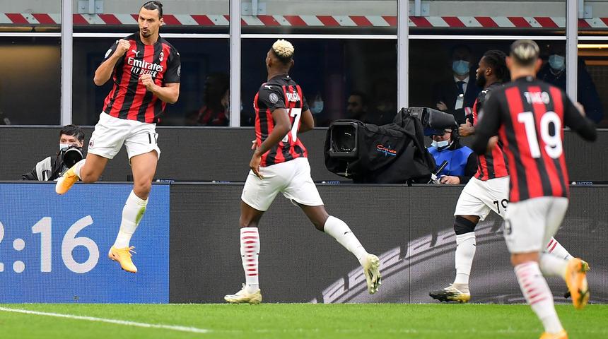 Milano derbisine Zlatan damga vurdu!