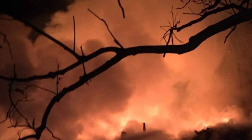 Kastamonu'da yangın paniği! Alevler tüm evi sardı