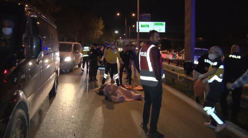 Esenler'de korkun&ccedil; olay! Yol kenarında gen&ccedil; kadını &ouml;ld&uuml;r&uuml;p intihar etti