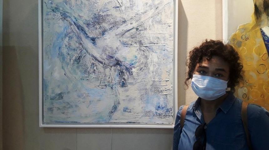 Ressam Süel’den balerin figürlü eserle Cumhuriyet vurgusu