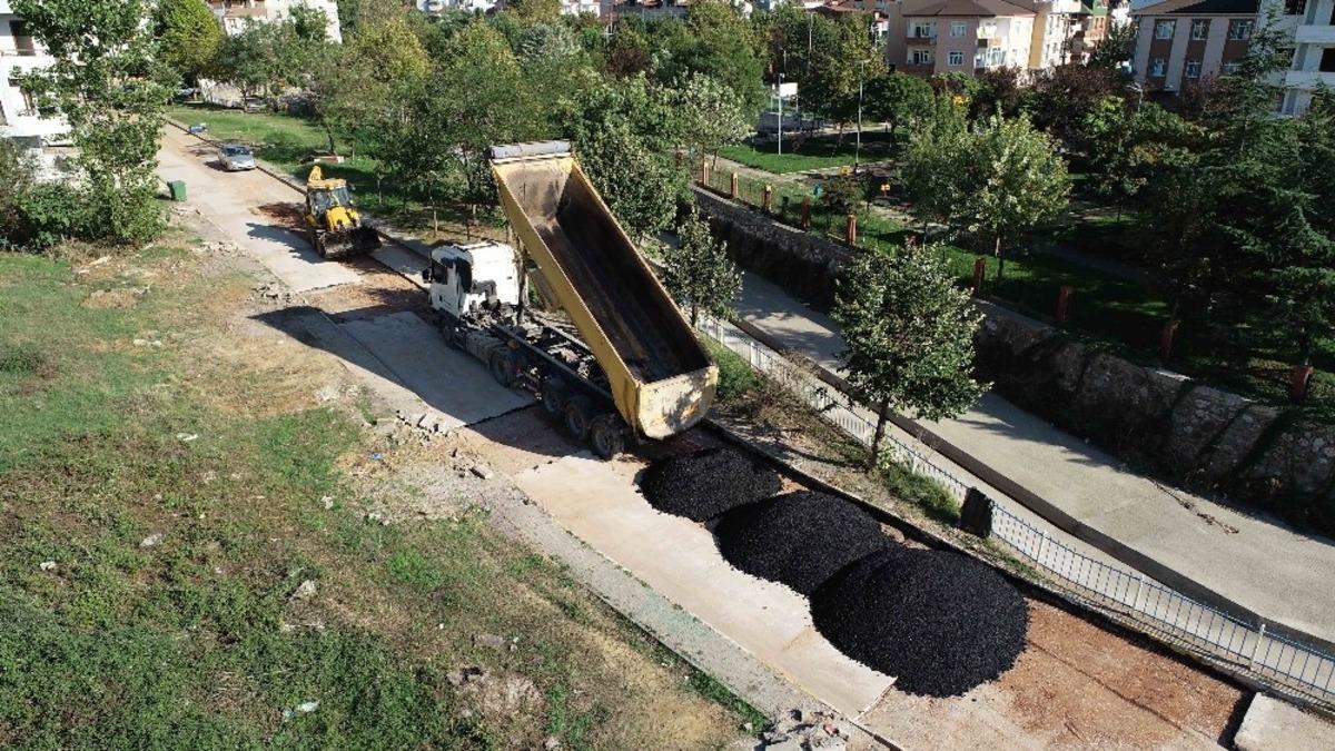 K&ouml;rfez il&ccedil;esinde altyapı ve &uuml;styapı &ccedil;alışmaları s&uuml;r&uuml;yor