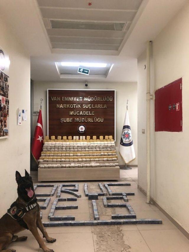 Van’da 282 kilo eroin ele geçirildi