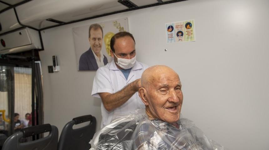 Mersin’de  ’mobil kuaför’ hizmeti: Yar saçların lüle lüle