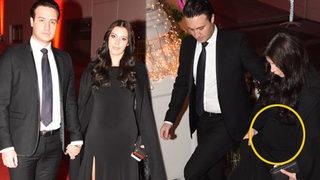 Hatice Şendil'in göbeği belirginleşti