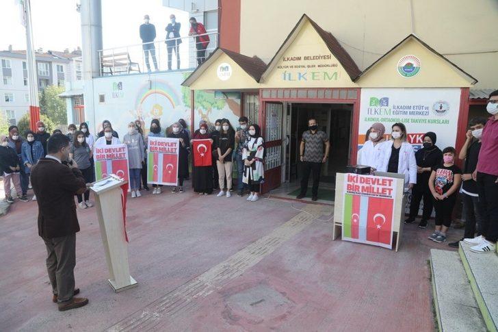 İLKEM’li öğrencilerden kardeş ülke Azerbaycan’a destek G3