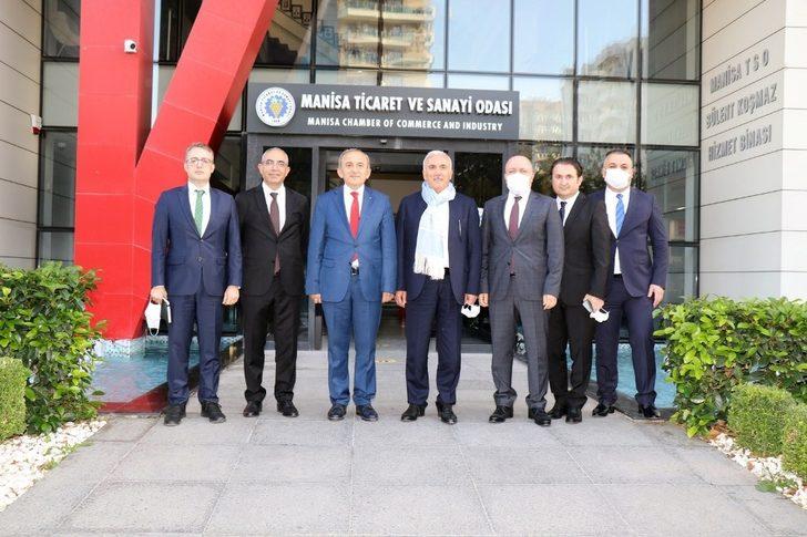 TBB Başkanı Aydın’dan Manisa TSO yönetimiyle istişarede bulundu G1