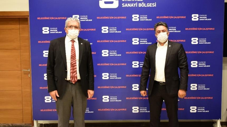 BEBKA Genel Sekreteri Durak&rsquo;tan EOSB Başkanı K&uuml;peli&rsquo;ye ziyaret