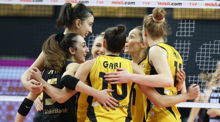 VakıfBank seriyi sekiz maça çıkardı