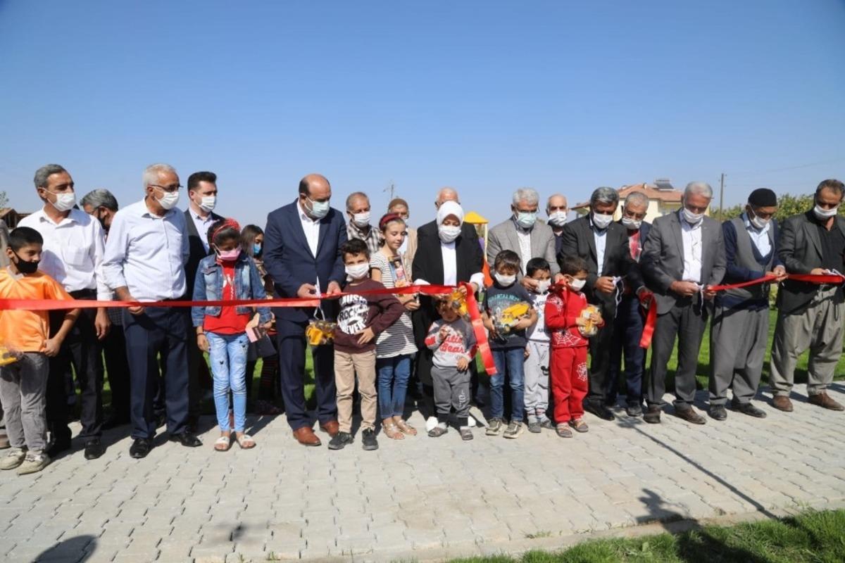 Hatunsuyu Parkı hizmete a&ccedil;ıldı