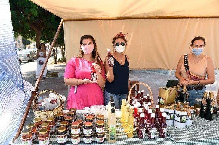 Tarsus’ta açılan yeryüzü pazarı yoğun ilgi gördü G2