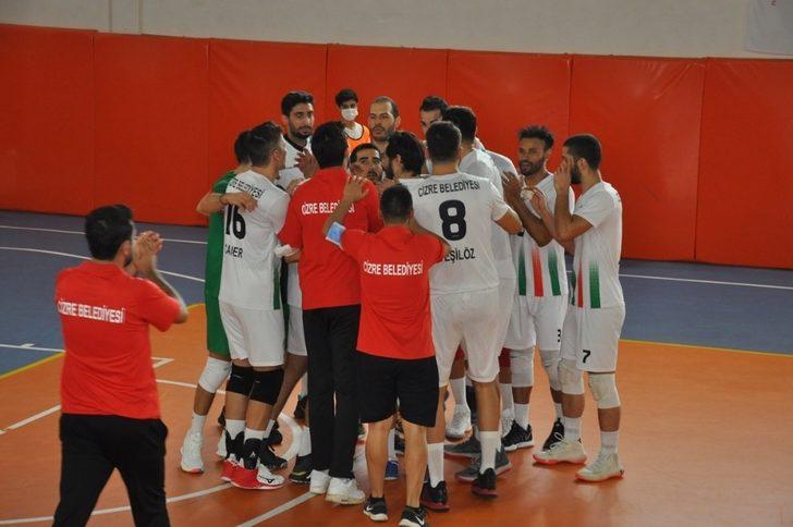 Cizre Belediyesi erkek voleybol takımı 2’de 2 yaptı G4