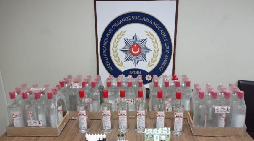 Nazilli emniyeti kaçak içkiye göz açtırmıyor