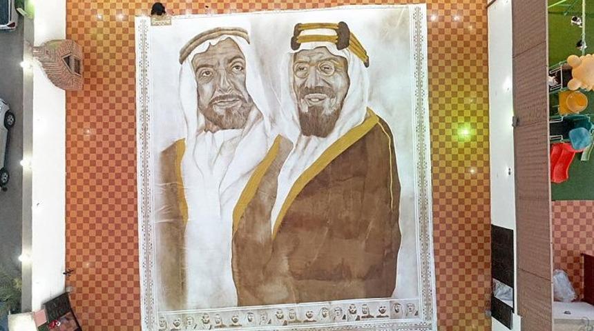 'Dünyanın en büyük kahve resmi' rekorlar kitabına girdi