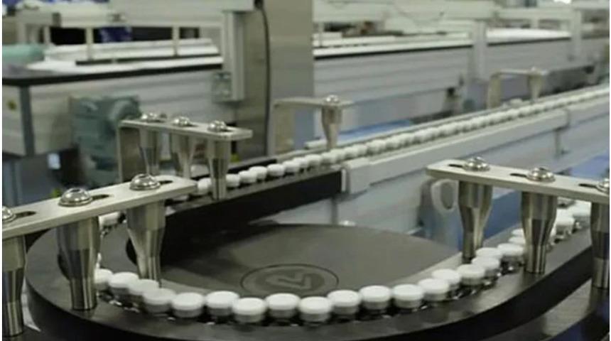 Pfizer ile BioNTech'in geliştirdiği aşı seri üretim bandında! Dünyayı umutlandıran görüntü