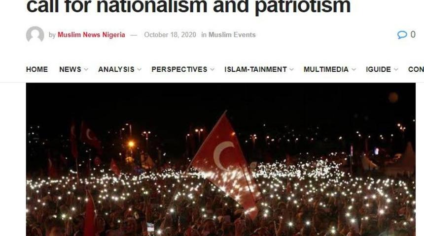 “15 Temmuz Darbe Girişimi” Afrika basınında