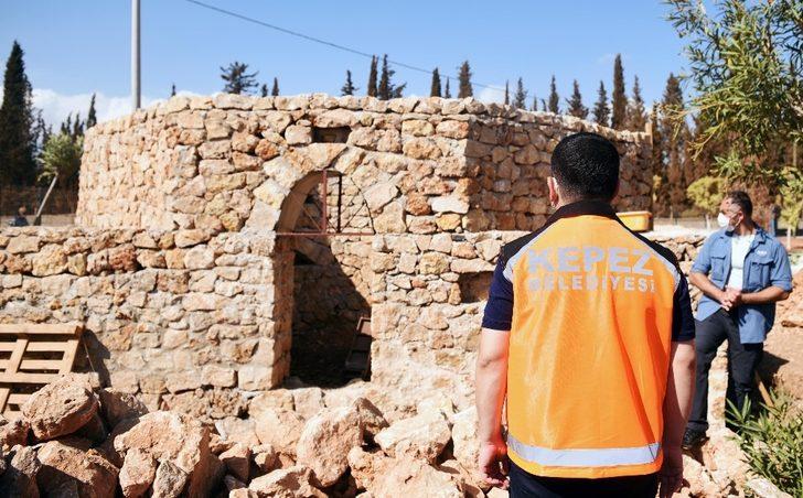 Dokuma Park’a sarnıç inşa edildi G5