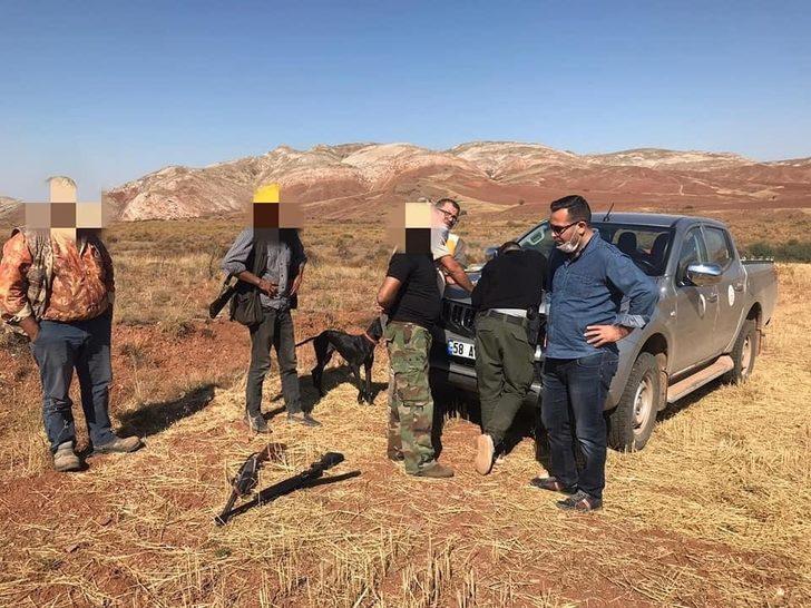 Kaçak avlanan avcılara göz açtırılmadı G2