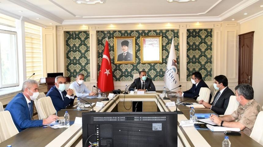 Adıyaman&rsquo;da pandemi kurulu toplantısı yapıldı