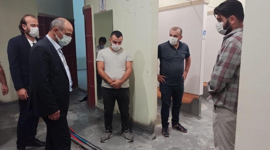 K&ouml;rfez&rsquo;in y&uuml;zme havuzu yenileniyor