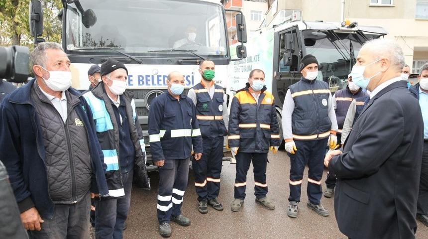 Gebze&rsquo;de Sonbahar temizliği