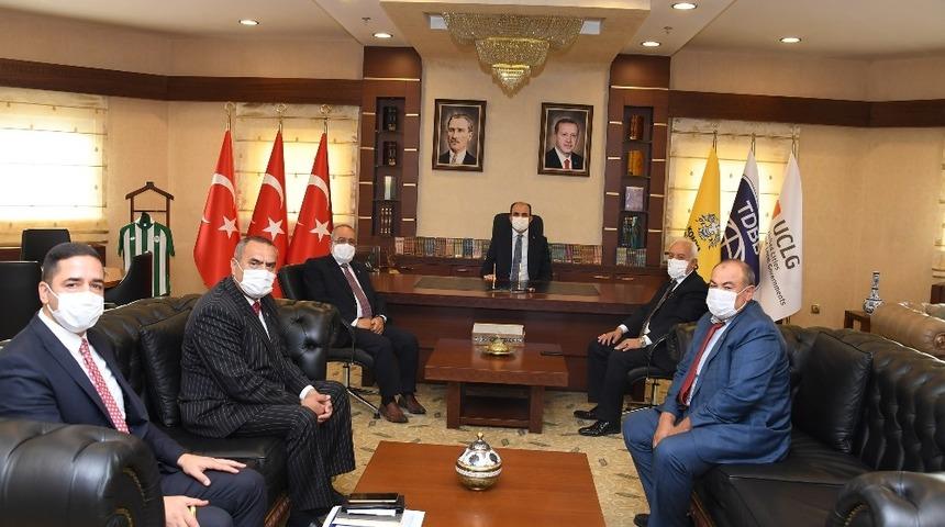 Başkan Altay muhtar derneklerinin başkanlarıyla buluştu