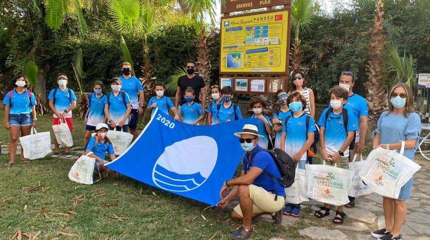 Yelken &ouml;ğrencilerine Mavi Bayrak eğitimi