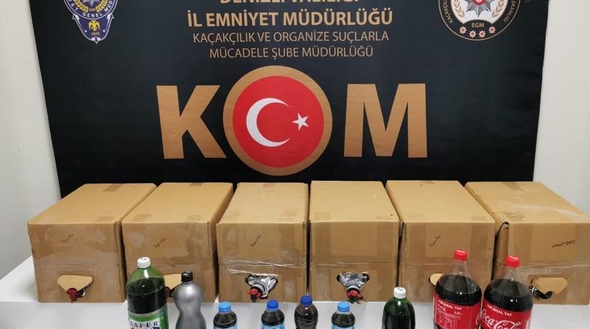 Alkol ve t&uuml;t&uuml;n ka&ccedil;ak&ccedil;ılarına operasyon: 4 g&ouml;zaltı