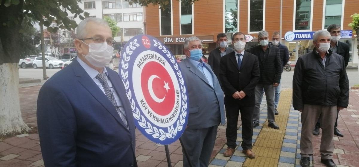 Pazaryeri&rsquo;nde 19 Ekim Muhtarlar G&uuml;n&uuml; kutlandı