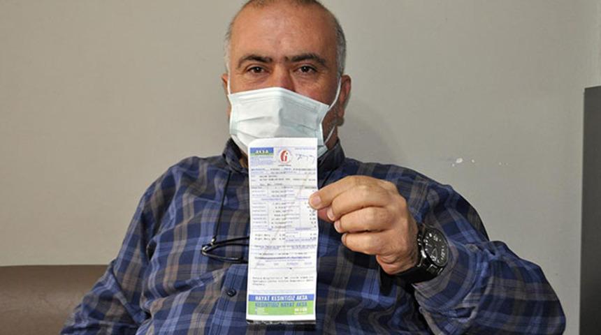 Eve gelen 3 bin 944 liralık doğal gaz faturası şaşırttı