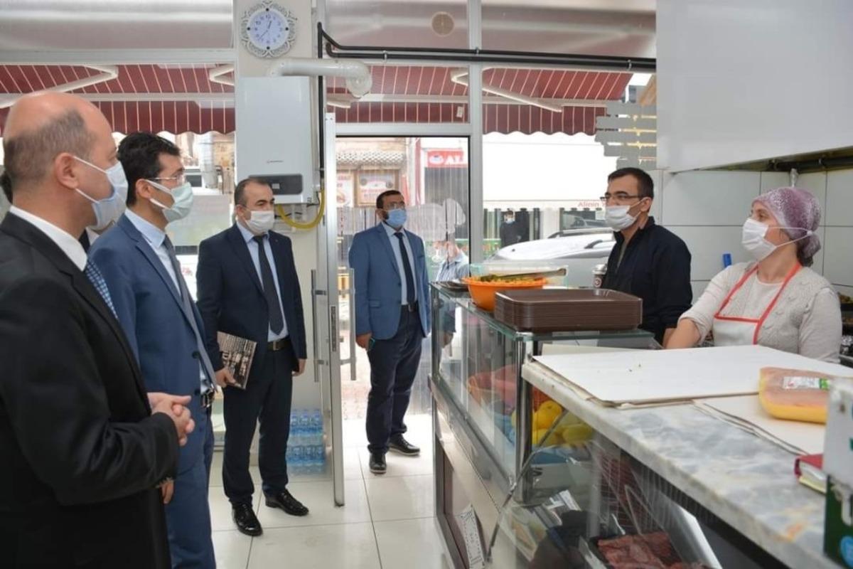 Şuhut&rsquo;ta lokantalarda korona vir&uuml;s denetimi