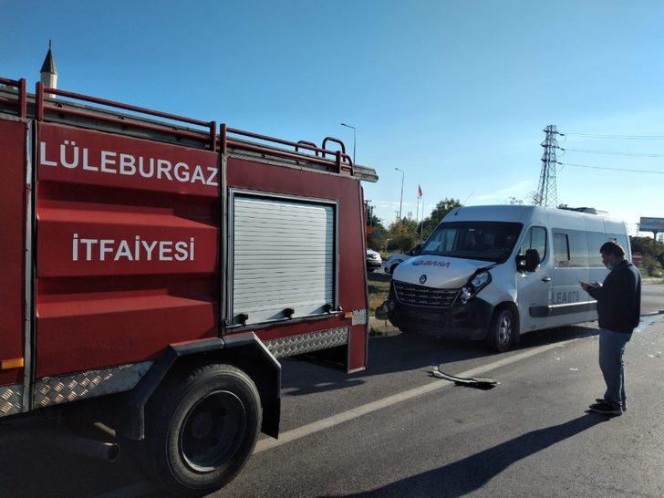 Lüleburgaz’da kaza: 1 yaralı G3