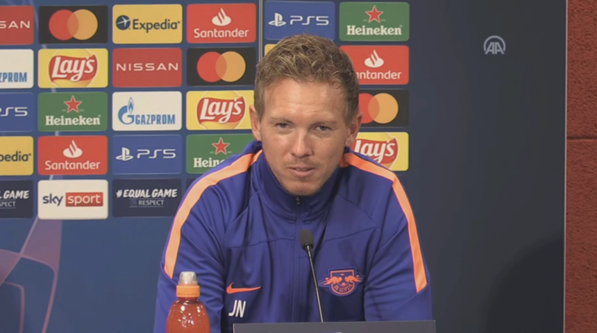 Leipzig Teknik Direkt&ouml;r&uuml; Julian Nagelsmann, Başakşehir ma&ccedil;ı &ouml;ncesi a&ccedil;ıklamalarda bulundu
