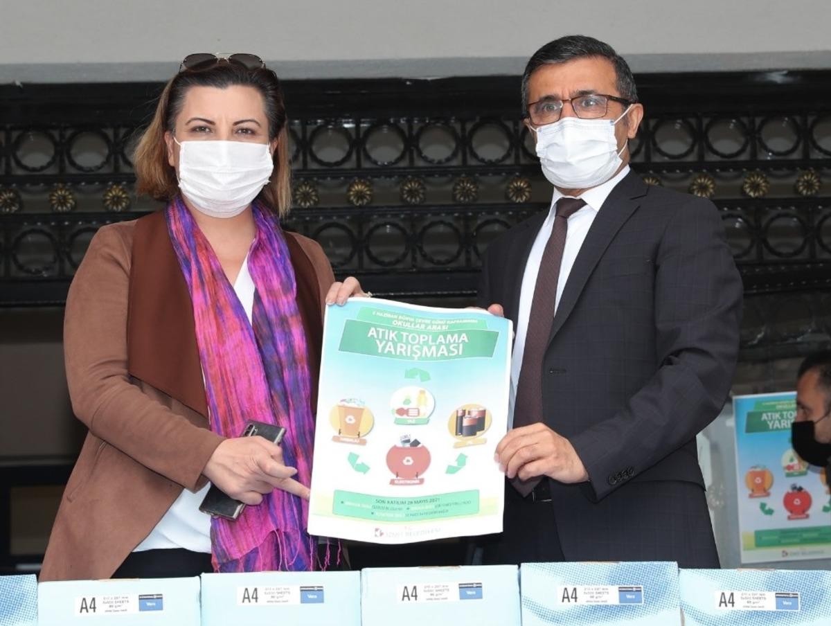 H&uuml;rriyet, Sıfır Atık Projesi ile ilgili okulları bilgilendiriyor