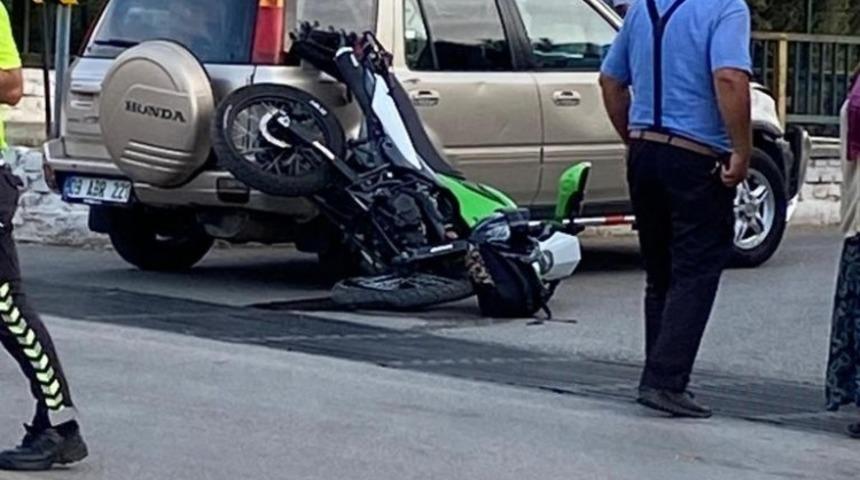 Aydın’da trafik kazası: 1 yaralı