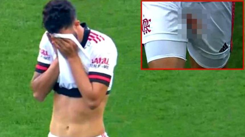 Flamengolu yıldız Gustavo Henrique, testis travması geçirdi