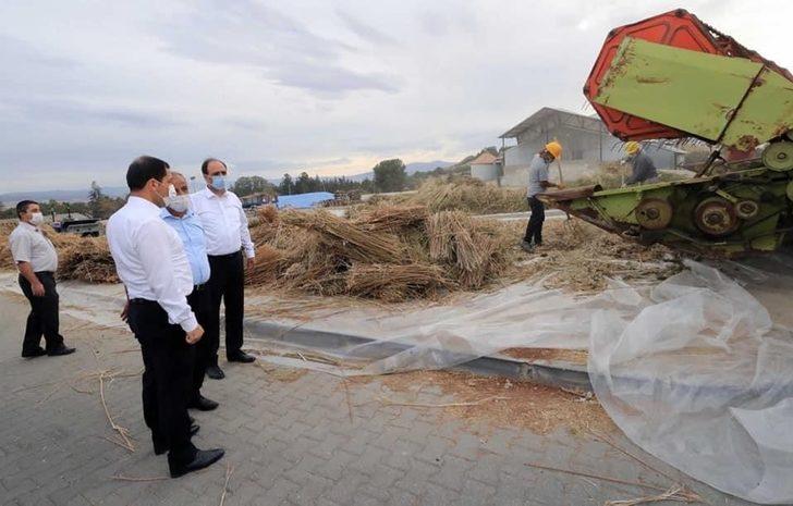 Vali Masatlı, Gökhöyük Tarım İşletmesinde incelemelerde bulundu G2
