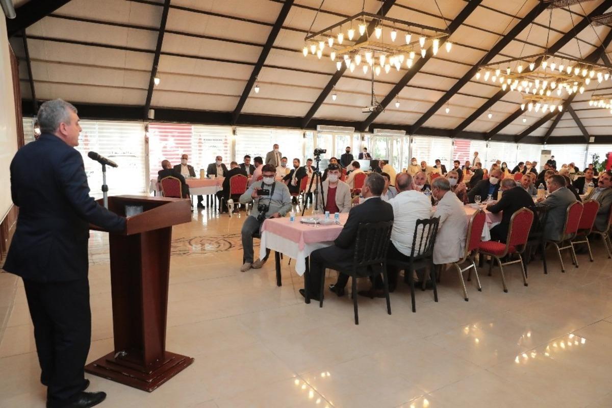 Beyazg&uuml;l muhtarlarla buluştu