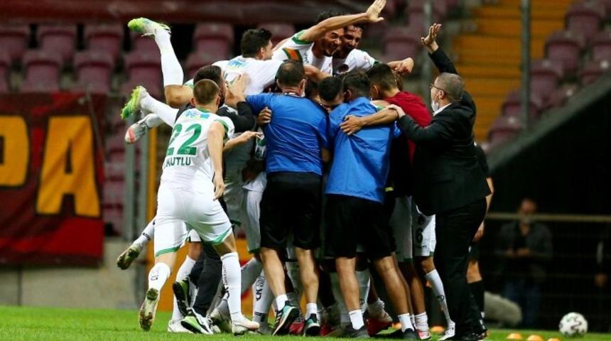 Alanyaspor, Galatasaray karşısında ilki yaşadı