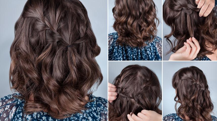 Sadece 5 dakikada kuaförden çıkmış gibi saç yapma yöntemleri