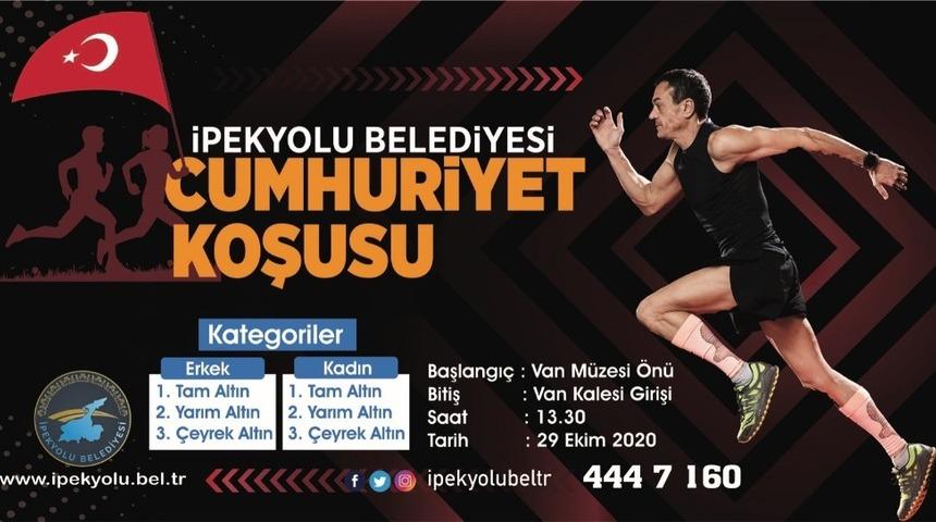 İpekyolu Belediyesinden ödüllü ‘Cumhuriyet Koşusu’