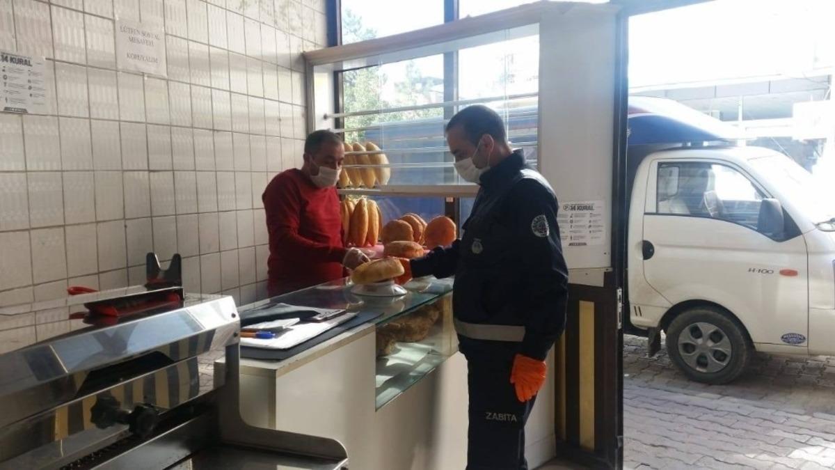 Simav&rsquo;da Zabıta M&uuml;d&uuml;rl&uuml;ğ&uuml;&rsquo;nden gramaj denetimi