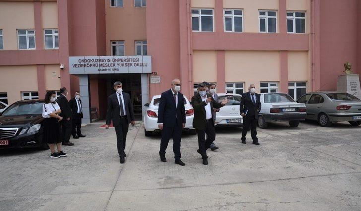 OMÜ Rektörü Ünal Vezirköprü Havza ve Ladik’te temaslarda bulundu G4