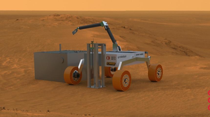 ODTÜ'lü öğrencilerin tasarladığı uzay keşif aracına özel ödül