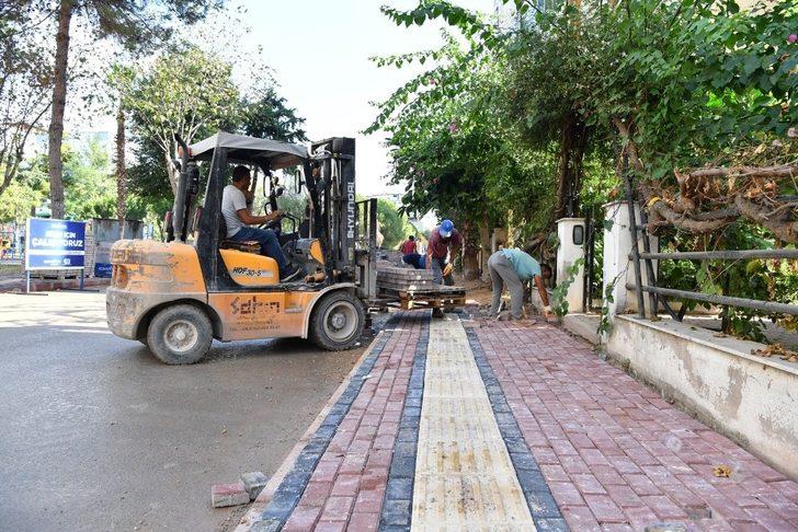 Konyaaltı’na 20 bin metrekare kaldırım G1