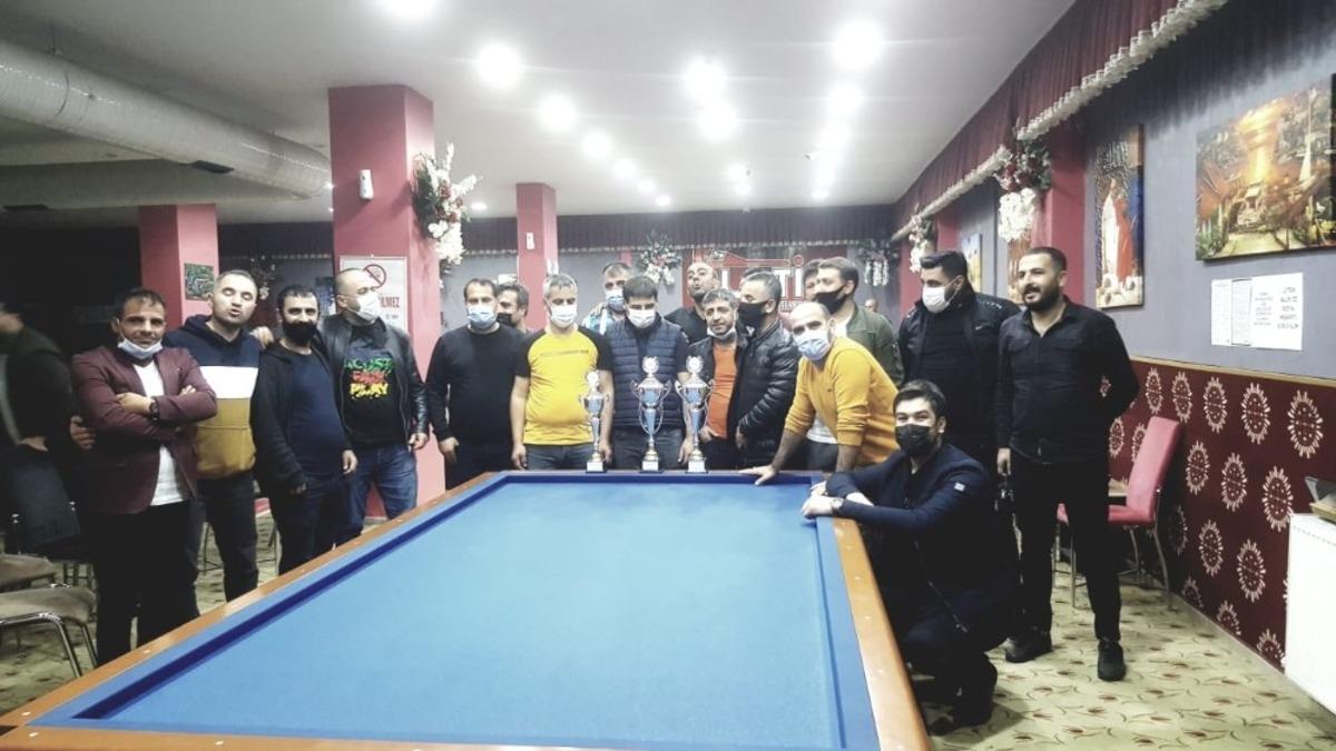 Tatvan&rsquo;da &lsquo;Bilardo B&ouml;lge Şampiyonası&rsquo; d&uuml;zenlendi
