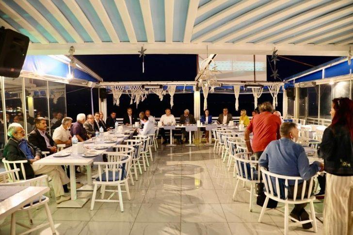 Başkan Atabay muhtarlarla yemekte bir araya geldi G2