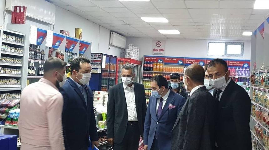 Digor&rsquo;da Covid-19 denetimi