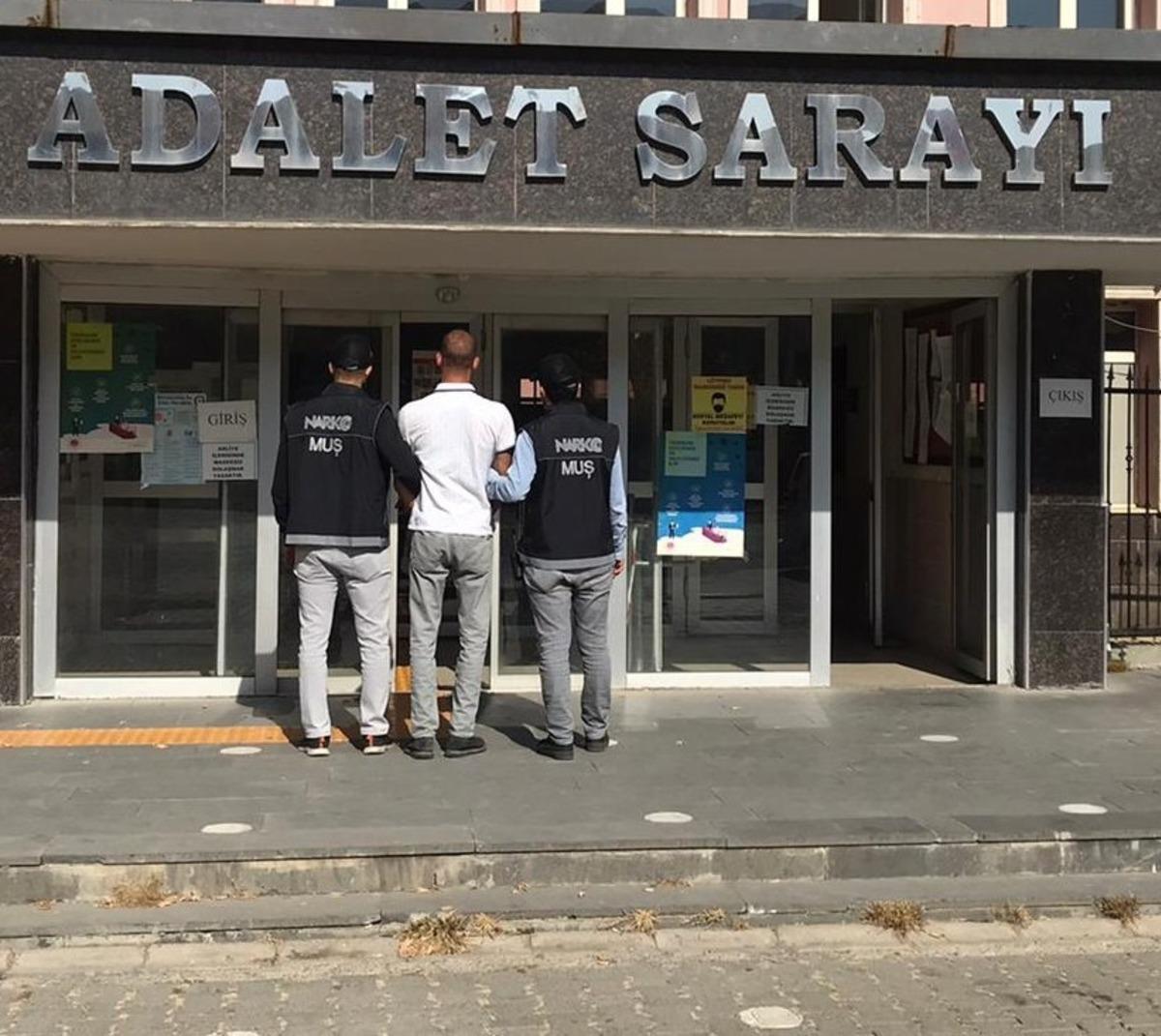 Muş&rsquo;ta uyuşturucu operasyonu: 1 tutuklama